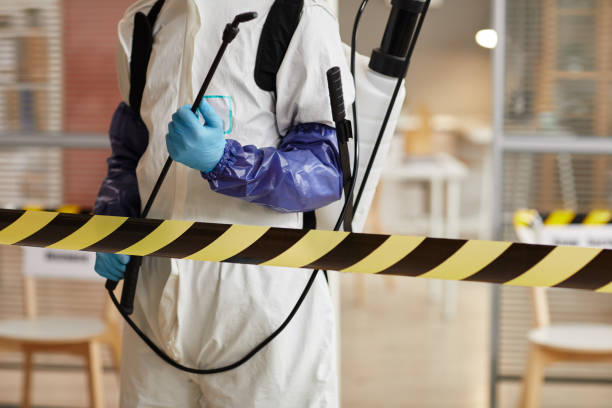 Professional Blood Cleanup technician working in Mount Airy, GA